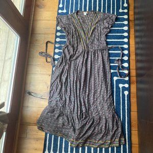 Natural Life Maxi Wrap Dress